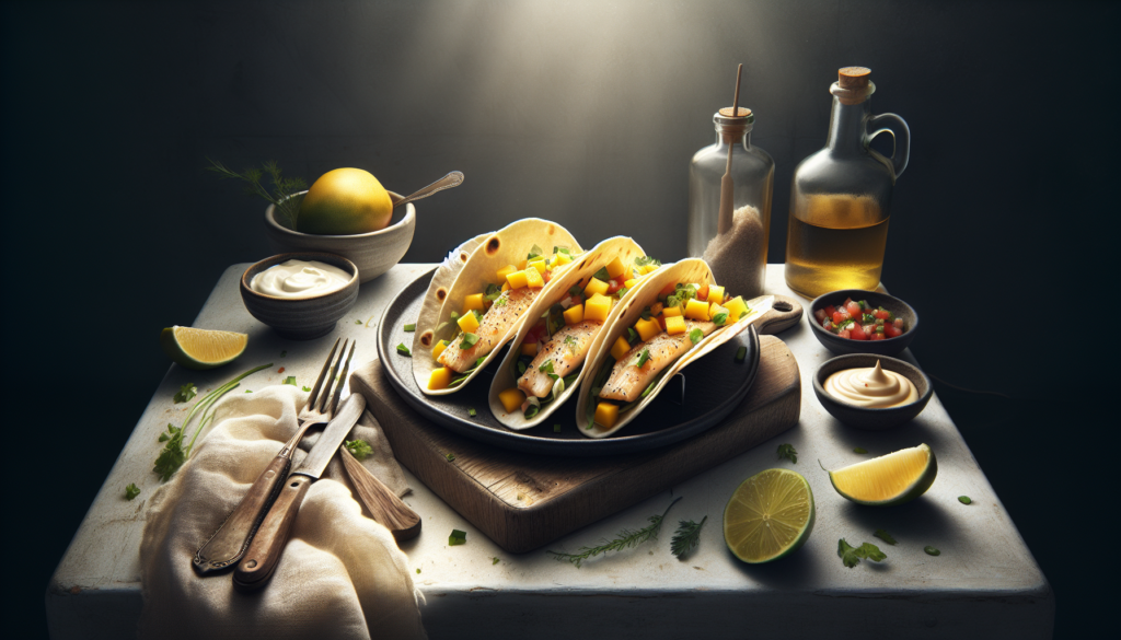 Perfect Kosher Fish Tacos With Mango Salsa - Mexican-Jewish Fusion recipe