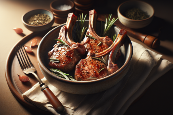 Perfect Kosher Lamb Chops With Rosemary