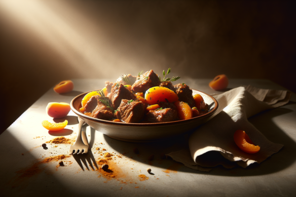 Perfect Kosher Lamb Tagine With Apricots And Moroccan Spices