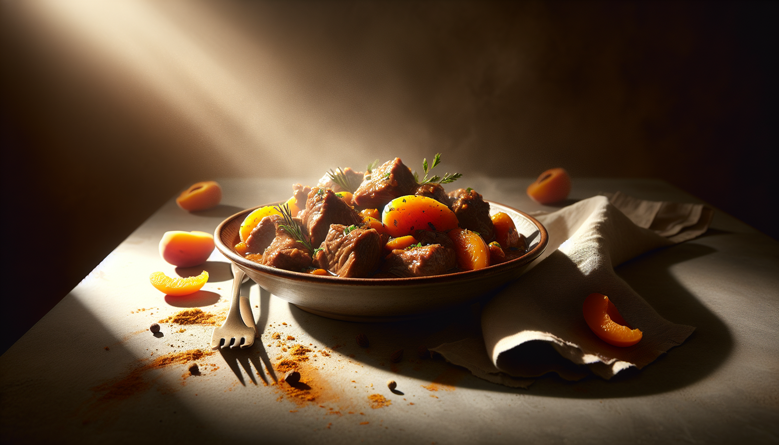 Perfect Kosher Lamb Tagine With Apricots And Moroccan Spices - Moroccan recipe