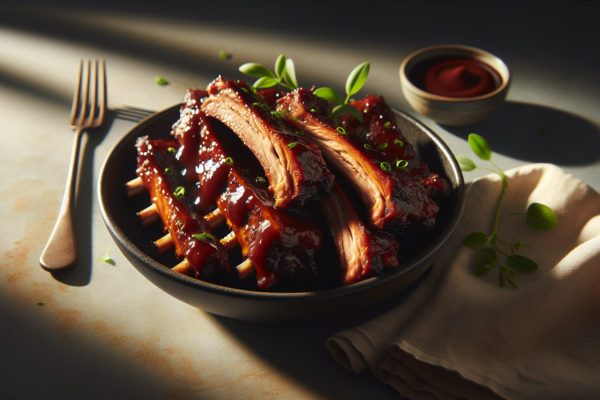 Slow Cooker Kosher Baby Back Ribs With Homemade BBQ Sauce