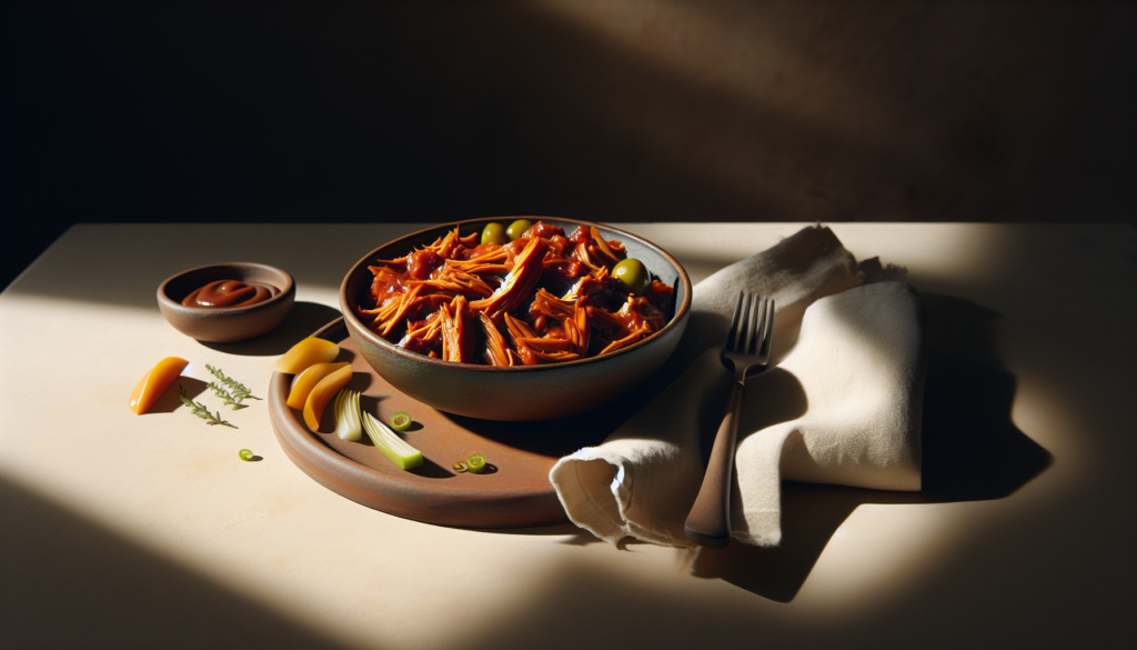 Smoky Jackfruit BBQ (Kosher Pulled 'Pork' Style) - American recipe