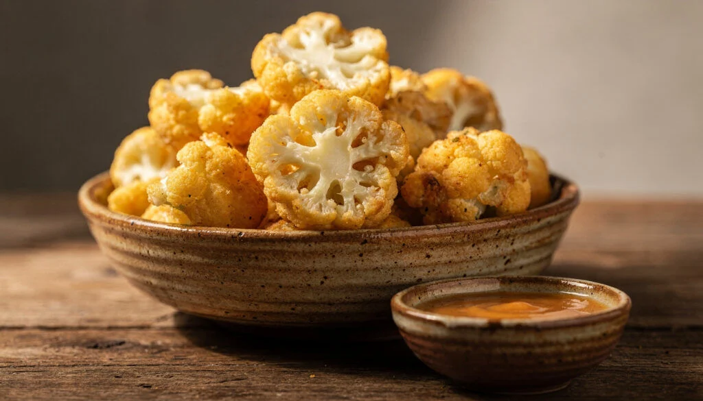 Crispy Cauliflower Tempura (Kosher Shrimp Alternative)