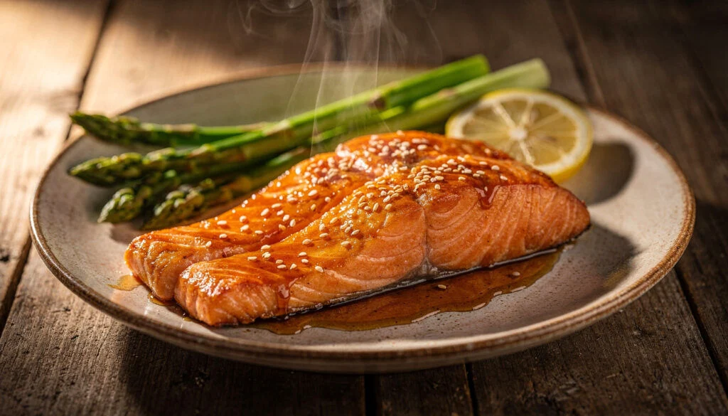Honey Soy Glazed Salmon Fillets - Perfect Weeknight Kosher Dinner