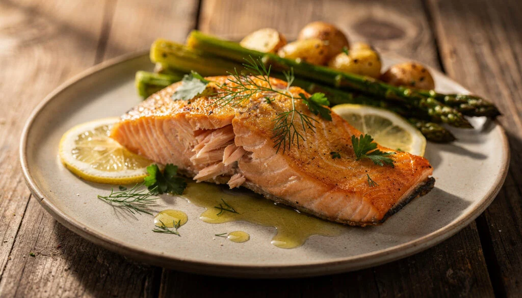 Perfect Air Fryer Salmon: Crispy Outside, Flaky Inside