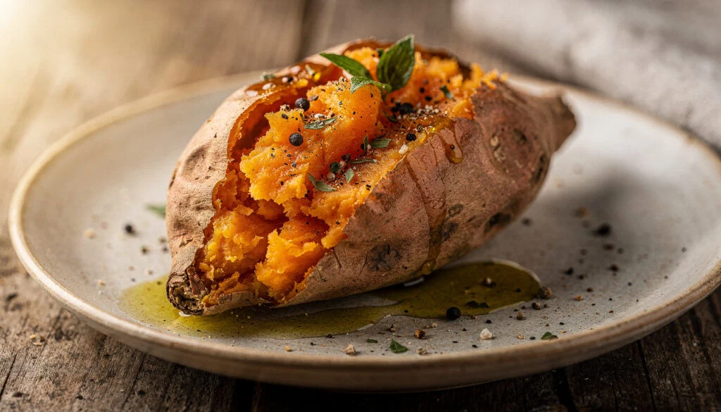 Perfect Baked Sweet Potato Recipe (The Foolproof Method)