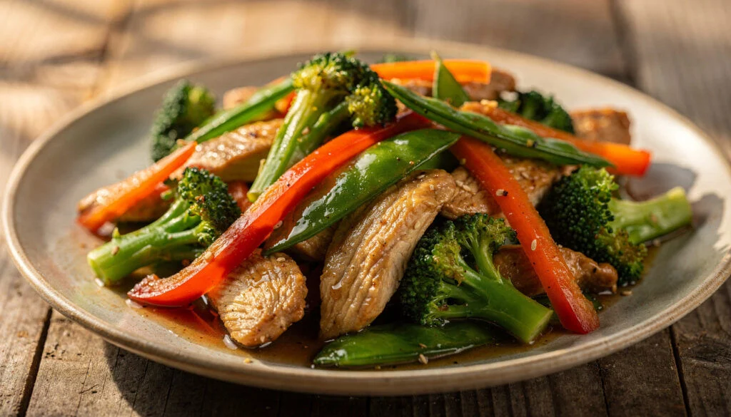 Quick Chicken and Vegetable Stir Fry - Ready in 20 Minutes