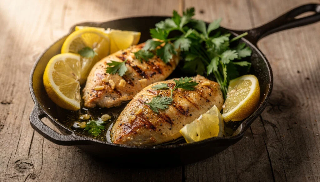 Zesty Kosher Lemon Chicken Delight
